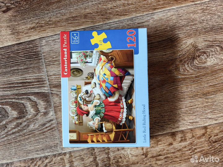 Настольные игры волк идет, пазлы, кубики Никитина