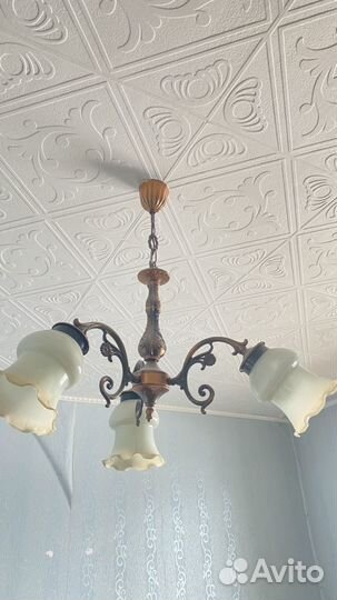 Люстра ретро винтаж СССР