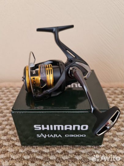 Катушка shimano sahara C3000 новая