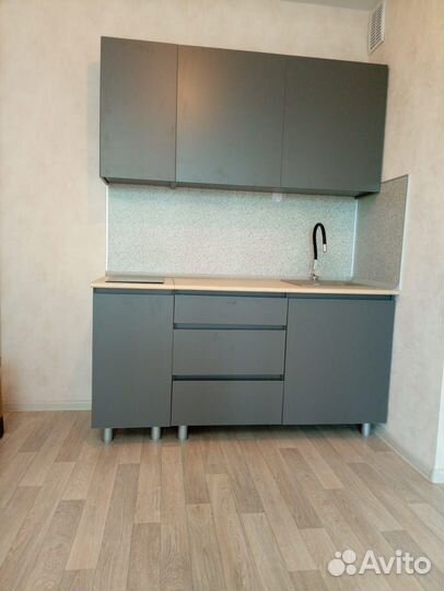 Кухня Денвер 1,6 метра, графит. Бесплатная доставк