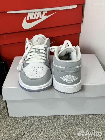 Air Jordan 1 Low Wolf Grey (Оригинал)