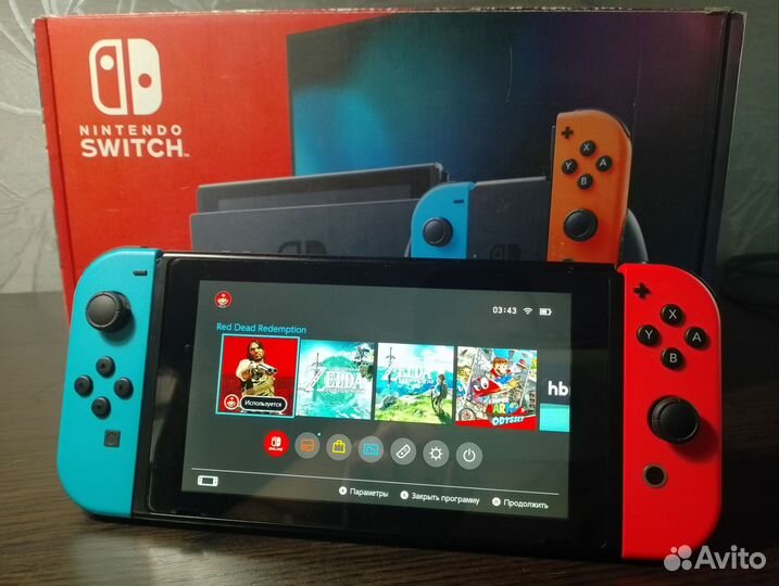 Nintendo switch rev 2 прошитая