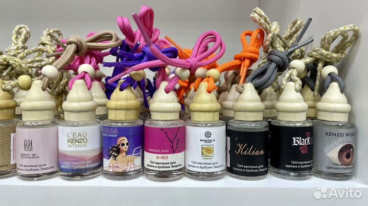 Парфюм для авто 12 мл масляные