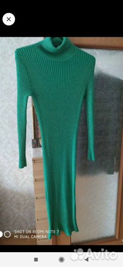 Платье с люрексом