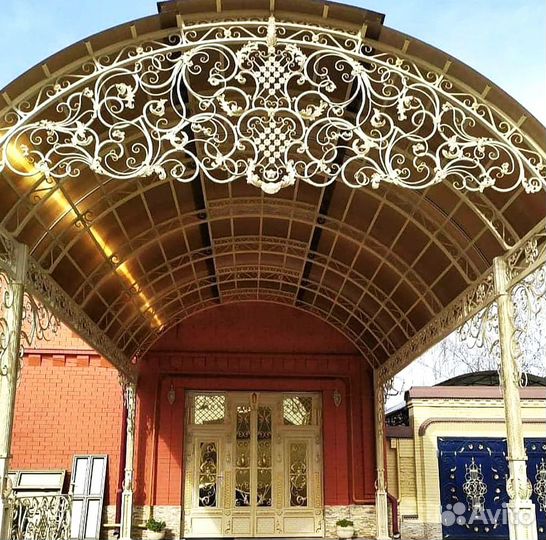 Кованные ворота