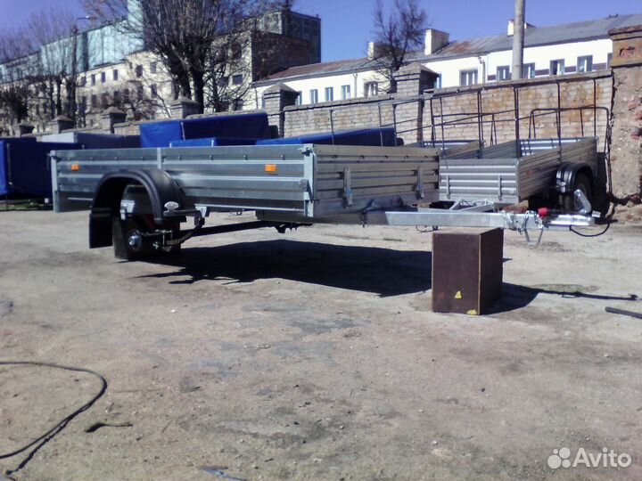 Прицеп усиленный для перевозки квадроциклов
