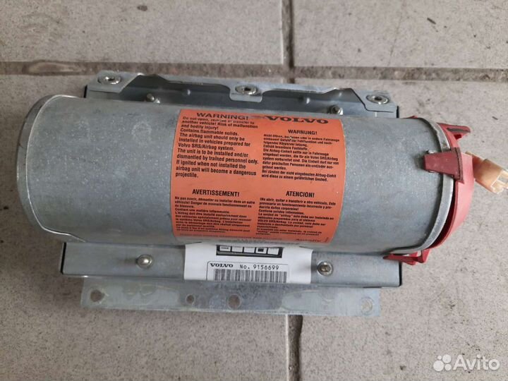 Подушка безопасности airbag volvo s70