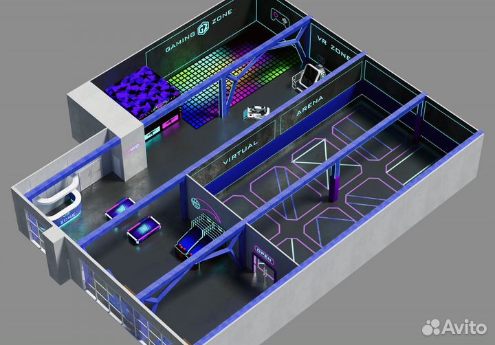 Активити парк, игровая комната для детей