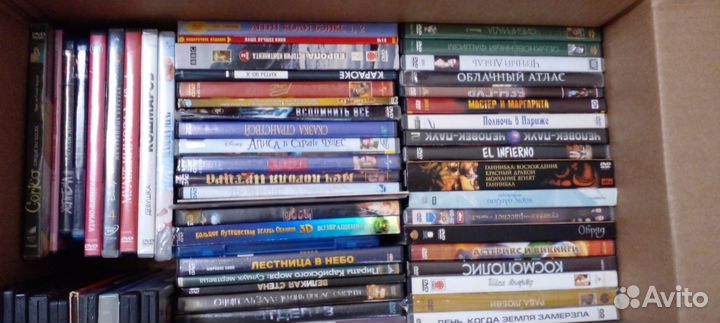 Dvd диски коробка