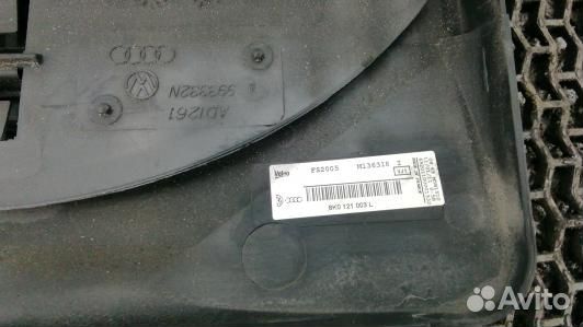 Вентилятор радиатора audi A4 B8 (KBE02KE01)