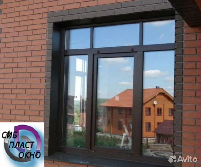 Входная группа из пвх в цвете