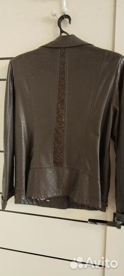 Куртка кожаная женская