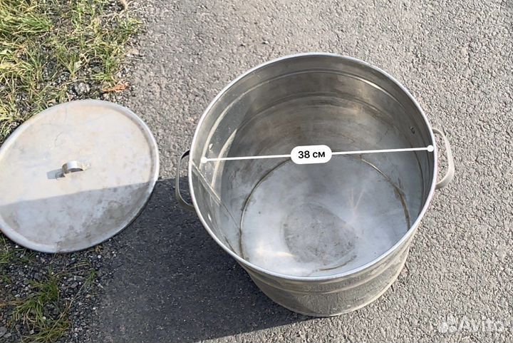 Бак из нержавейки 20 литров