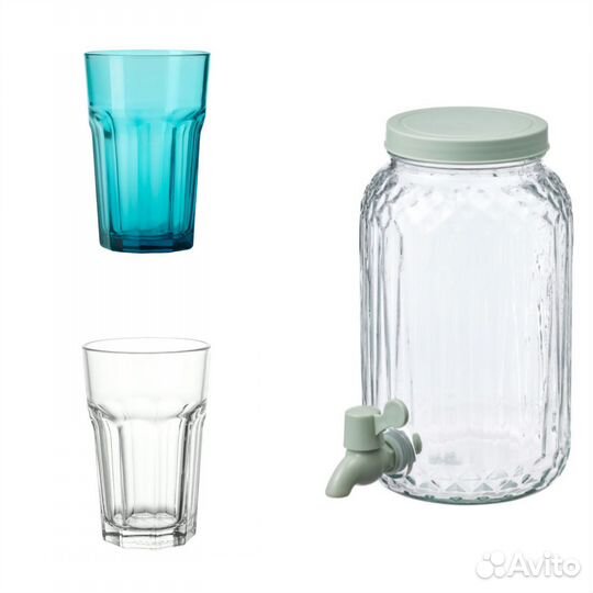 Бокалы и фужеры Покал Икеа. Новые