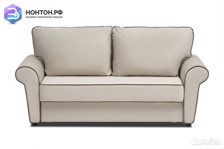 Диван еврокнижка Прованс бежевый