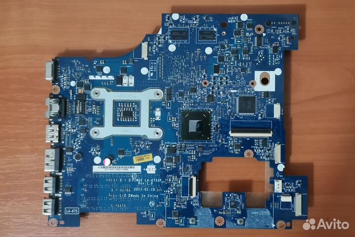 Материнская плата Lenovo G570/G575 Piwg2 LA-6753P