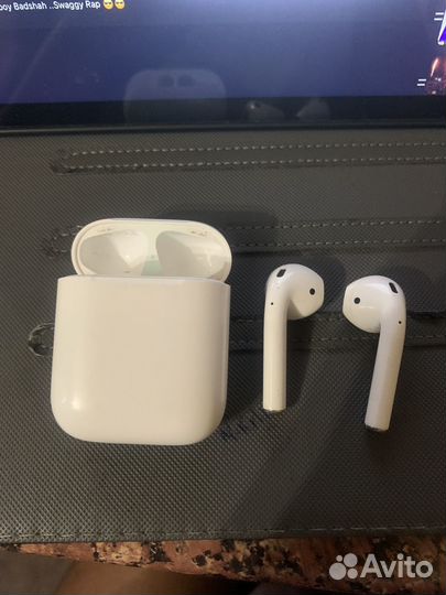 Беспроводные наушники apple airpods 2