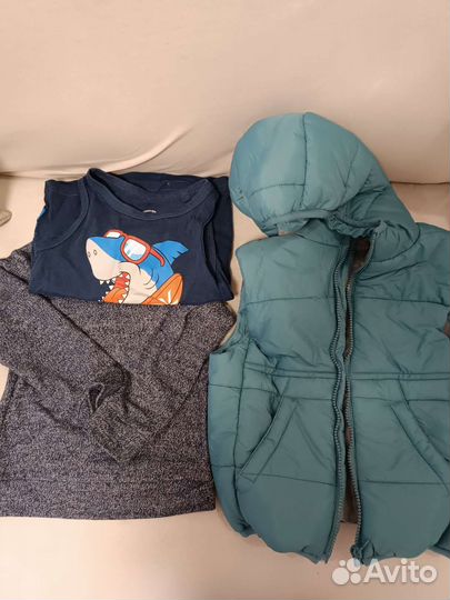 Вещи пакетом на мальчика 98 104