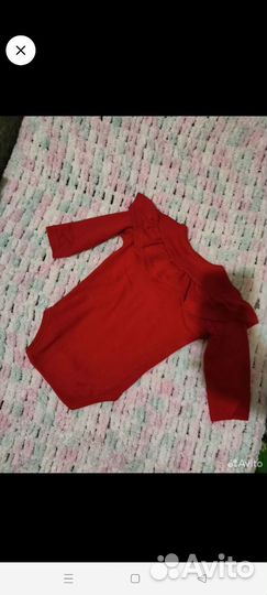 Боди для девочки 68 74