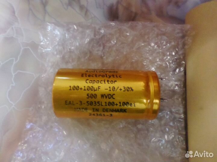 Электролитические конденсаторы jensen 100-100mf