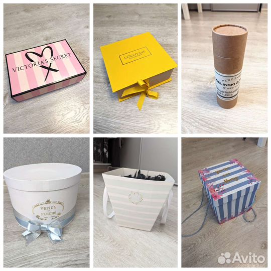 Брендовые пакеты и коробки