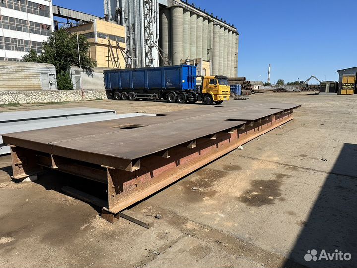 Автомобильные весы 60 тонн 12 метров