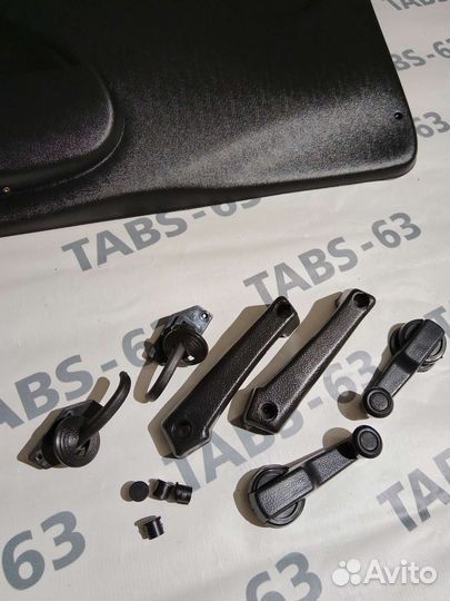 Карты дверей нива с ручками к-т