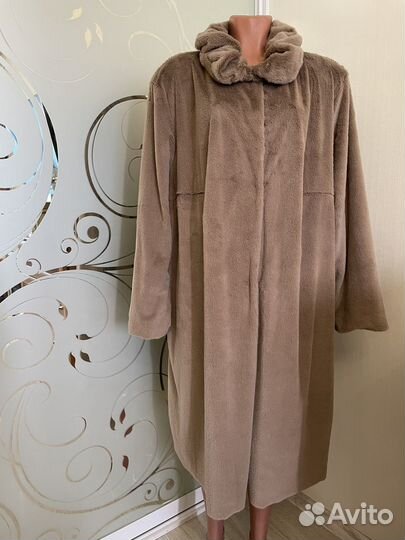 Пальто под альпаку. Женское