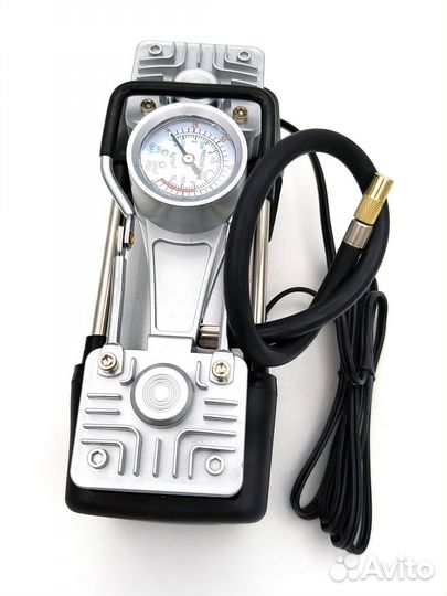 Компрессор воздушный авто 2-х поршневой в кейсе