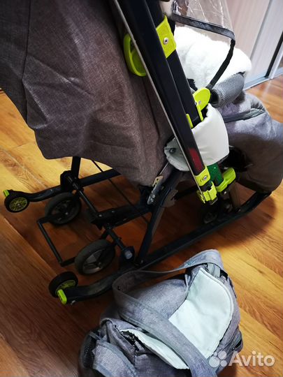 Коляска зимняя, коляска санки. Коляска 3в1