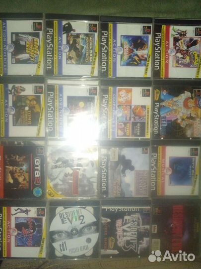Диски Ps1 и Ps2