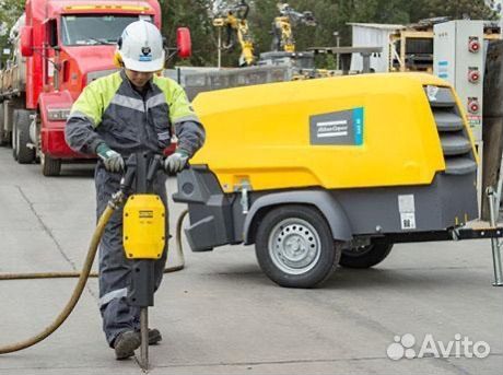 Аренда компрессора с отбойными молотками