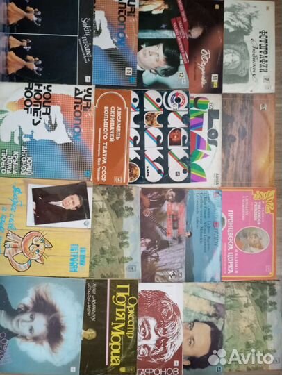 Виниловые грампластинки СССР