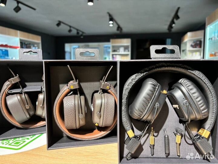 Накшники Bluetooth Marshall Major (Новые,Гарантия)