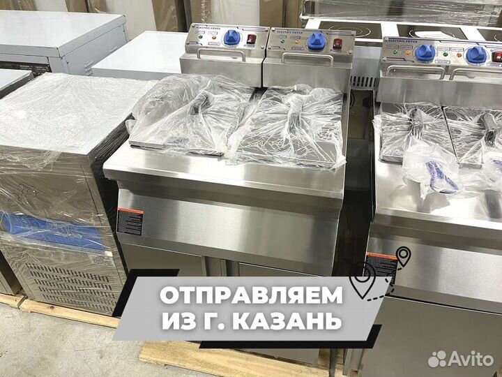 Фритюрница AP-86-M2, 380В, 15кВт, 2х20л, 400*720*940мм