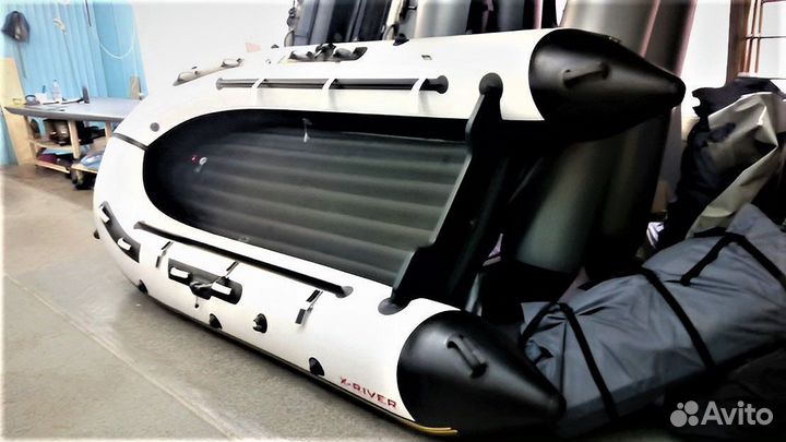 Лодка пвх X-River Grace 380 нднд белая