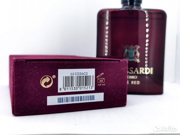 Trussardi Uomo The Red 90мл оригинал