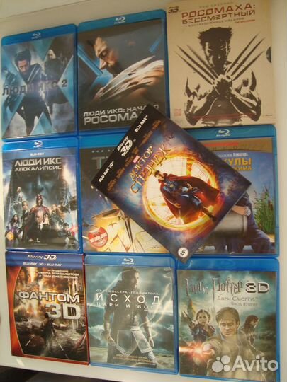 4К UHD и Blu-Ray диски(лотами)