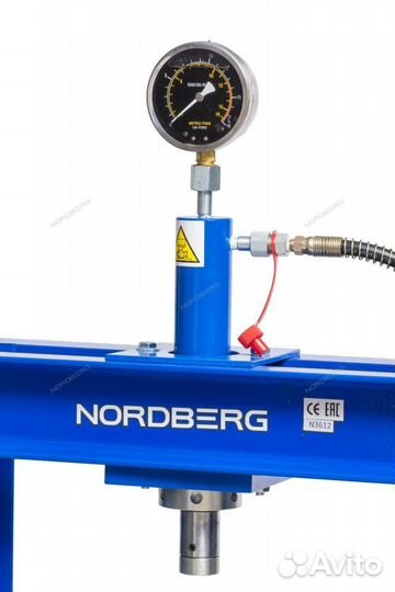 Пресс 12 тонн напольный nordberg N3612