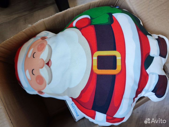 Подушка Санта Клаус дед мороз