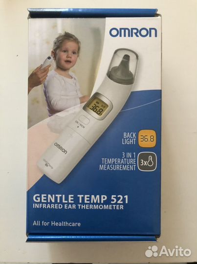 Электронный ушной термометр Omron