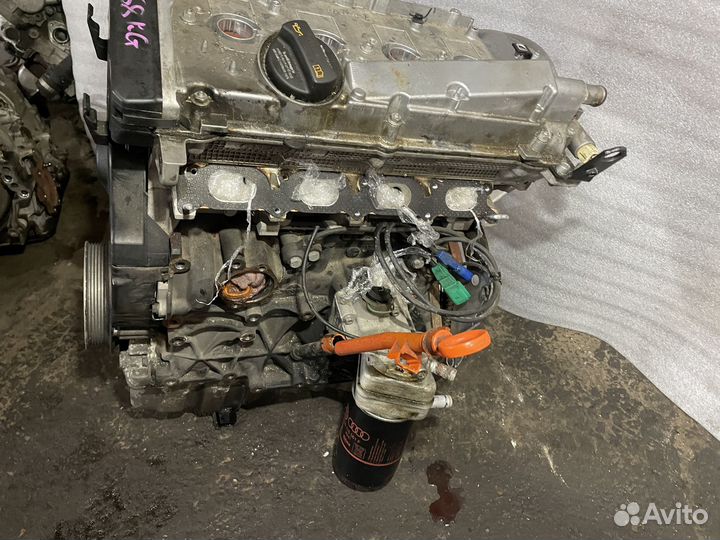 Двигатель BFB Ауди А4 8Е Б6 Б7 80 т.км