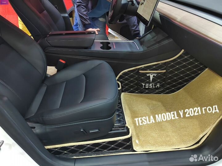 Кожаные автомобильные коврики