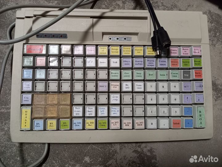 Программируемая клавиатура mitec кв99-105L-М12