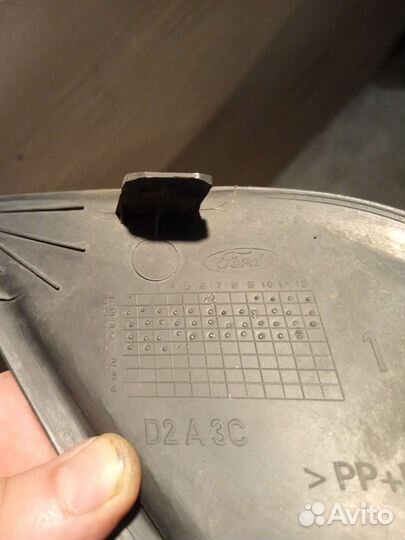 Заглушки под передний бампер ford focus 2 рестайл