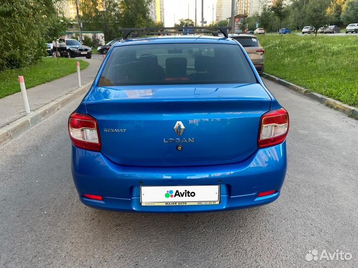 Renault Logan 1.6 МТ, 2014, 122 100 км