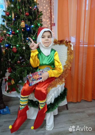 Новогодний костюм гномика
