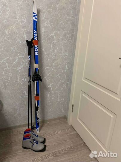 Лыжи Nordway 150, ботинки р.34