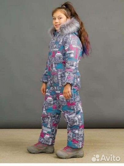 Комбинезон зимний детский