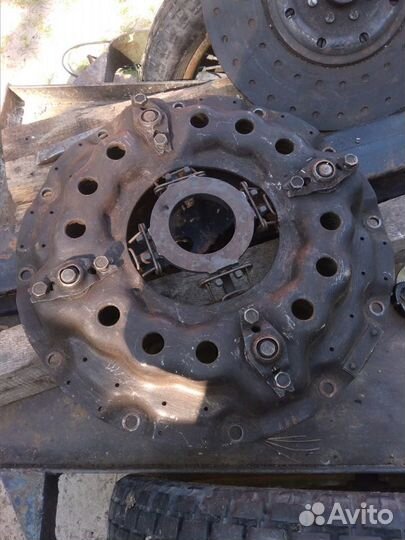 Корзина и диск сцепления на камаз